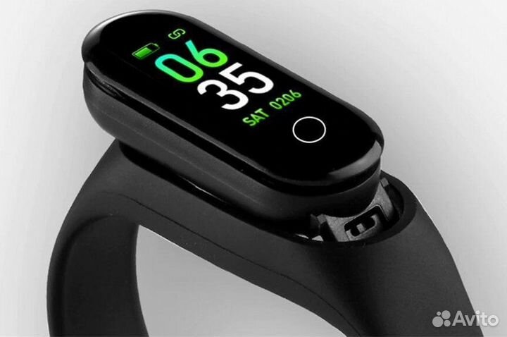 Фитнес браслет Smart Bracelet M3 (давление, пульс)