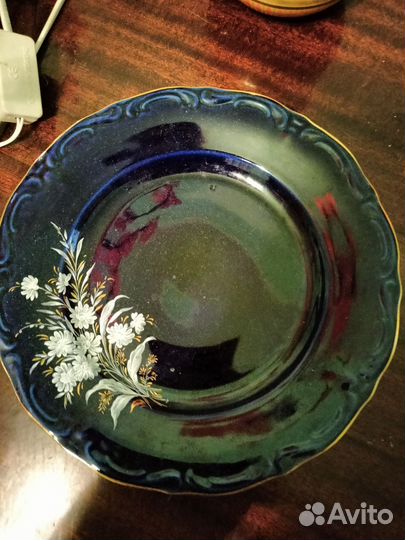 Тарелка фарфоровая apulum Румыния