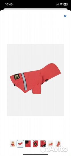 Дождевик - куртка для собак