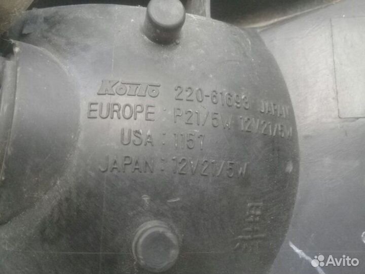 Стоп левый Mazda Xedos 9 TA3P kjzem 1996