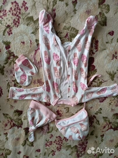 Конверт на выписку зимний для девочки