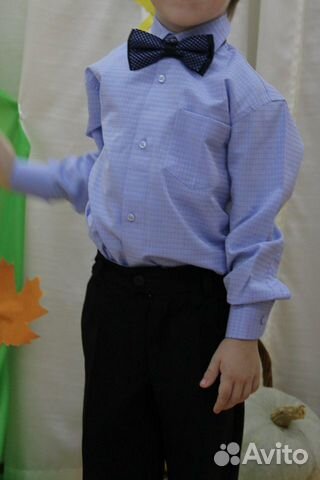 Рубашка на утренник на мальчика рост 116 (Турция)