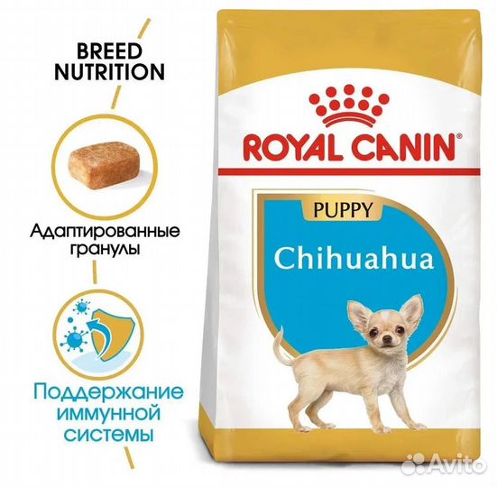 Корм д/щенков породы чихуахуа Royal Canin до 26.04