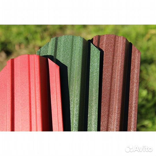 Штакетник для забора м-образный