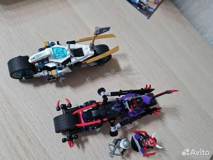 Lego ninjago уличная погоня 70639