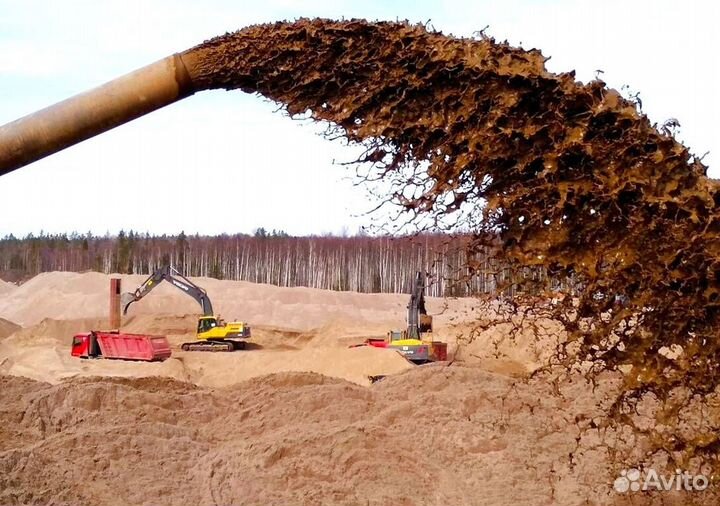 Песок различных фракций