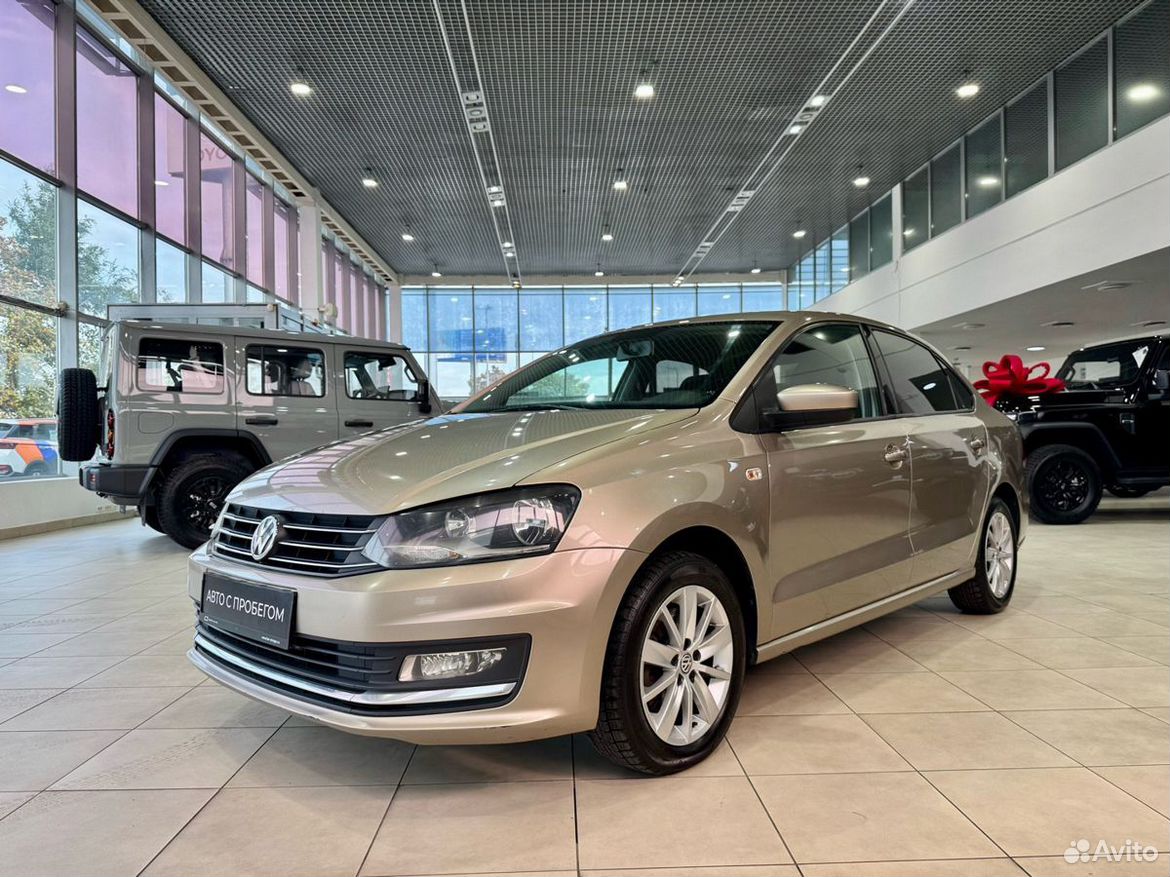Volkswagen Polo 1.6 AT, 2017, 202 389 км