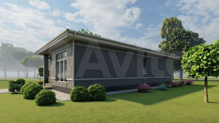 Дом 85 м² на участке 3 сот.