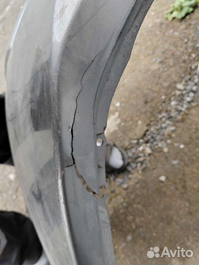 Передний бампер на mitsubishi outlander 3