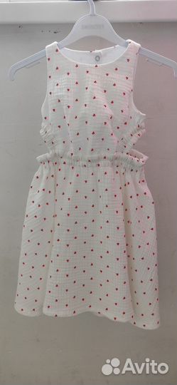 Платье из муслина детское