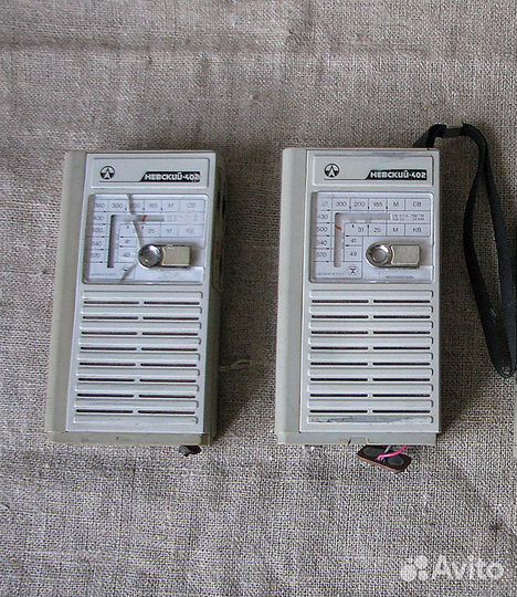 Малогабаритные радиоприемники СССР