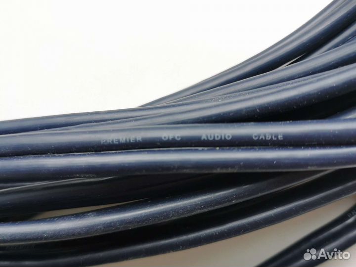 Кабель jack 3.5 2 rca 10 метров