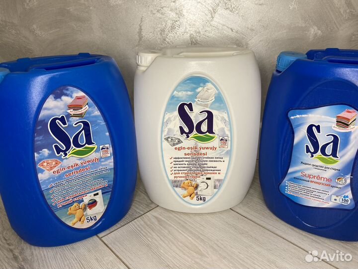 Супер концентрат гель для стирки 5л
