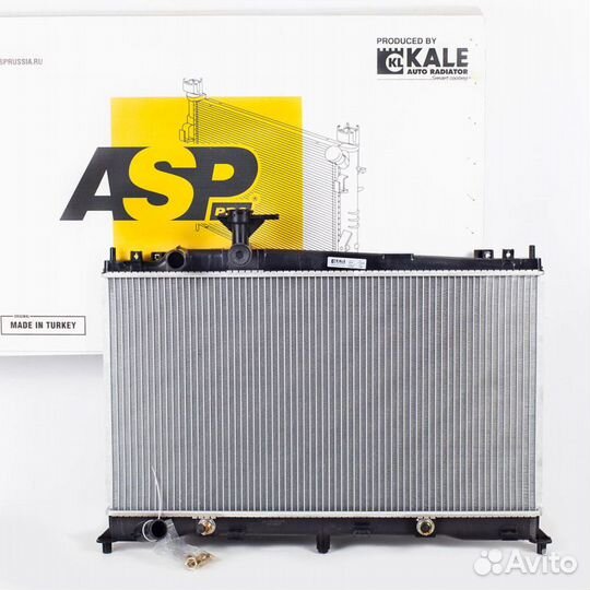 Радиатор охлаждения Mazda 6 (GG) (02) AT паяны