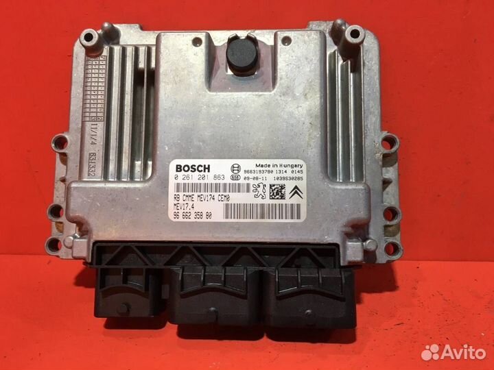 Блок управления двигателем Citroen C3 picasso EP3