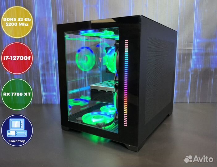 Системник игровой i7-RX7700XT-32DDR5-CNU924057-B760