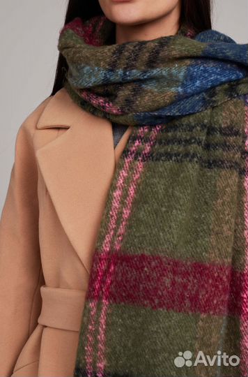 Женский теплый платок