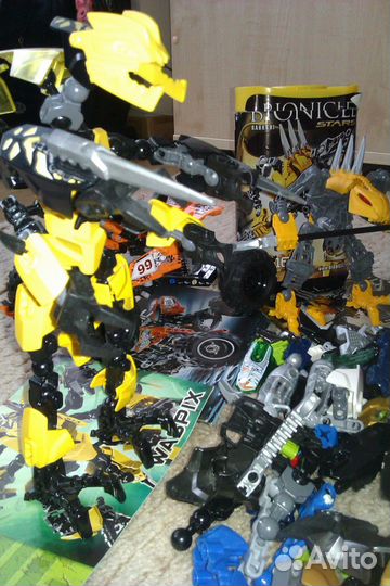 Lego 2 бионикла +, машина, + ручка, +более 200дета