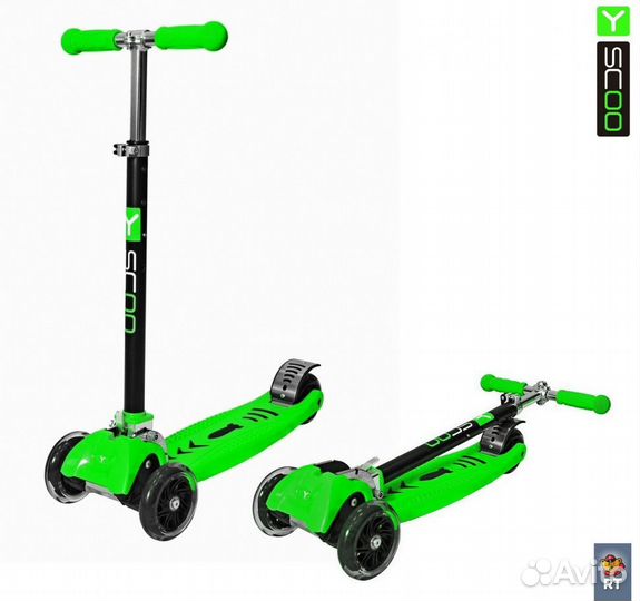 Самокат Голландия Y-scoo maxi city RT Simple