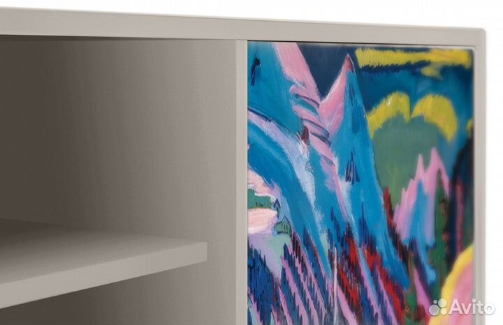 Тв-тумба T2 - Сатин - Davos Winter