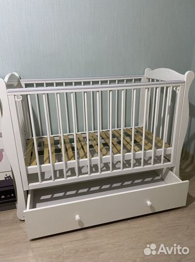 Кровать детская+ Матрас детский Plitex Eco Life