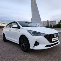 Hyundai Solaris 1.6 AT, 2021, 109 459 км, с пробегом, цена 1 950 000 руб.