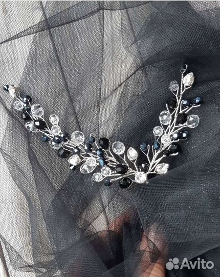 Свадебные украшения в волосы