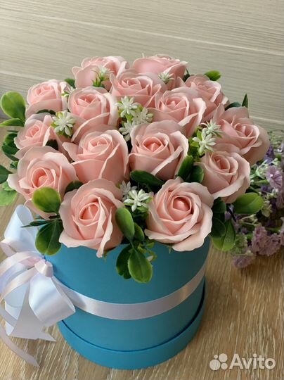 Букет из пенных роз