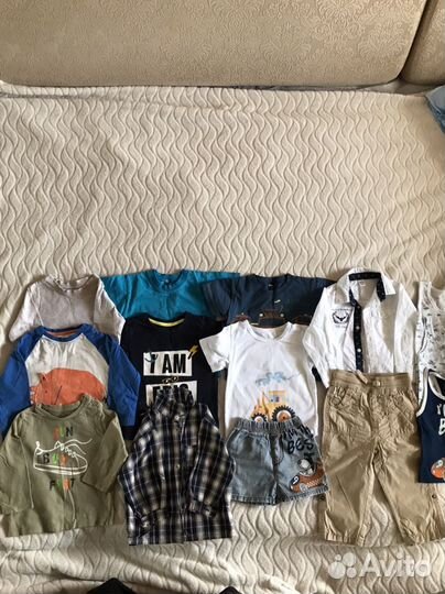 Пакет вещей для мальчика 80-86