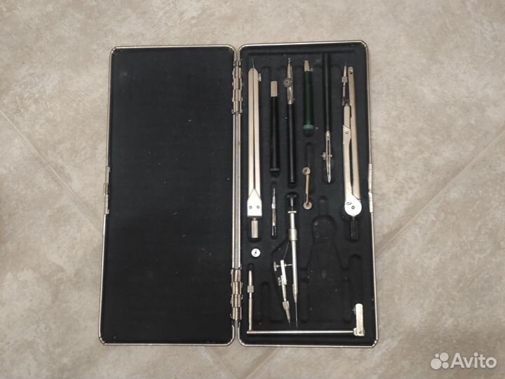 Готовальня набор для черчения СССР нчк-14-1-01