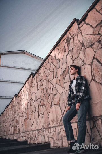 Клетчатая рубашка для девочки zara