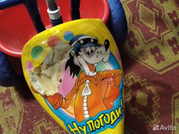 Детский 3х колесный велосипед бу