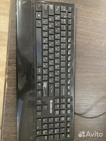 Клавиатура проводная,с повреждением
