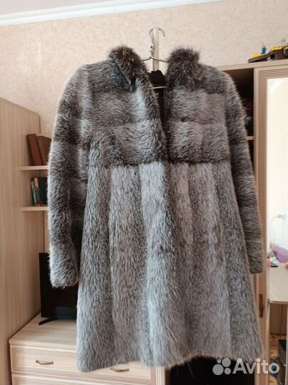 Шуба из нутрии
