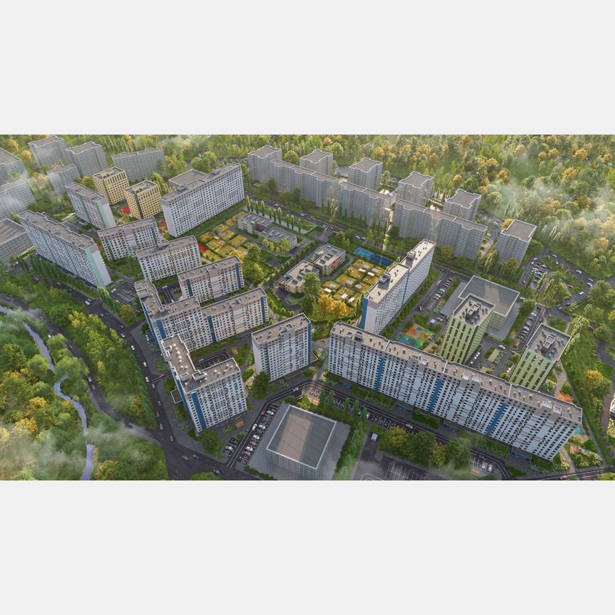1-к. квартира, 31,8 м², 4/16 эт.