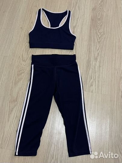 Костюм доя фитнеса/ топ и лосины L/XL