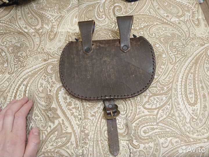 Сумка на ремень ручная работа