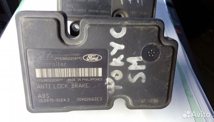 Блок абс форд