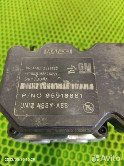 Блок abs Chevrolet aveo T300