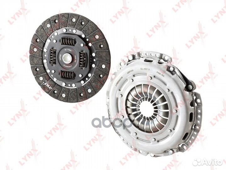 Комплект сцепления без выжимного (228 mm) CL-1