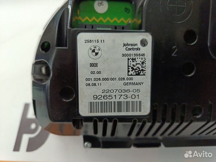 Панель приборов Bmw F10 3.0 2011