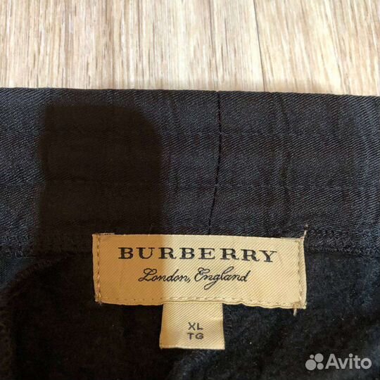 Теплые спортивные штаны Burberry оригинал