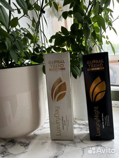 Дневная и ночная зубная паста Global Trend