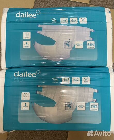 Подгузники Dailee slip Super, размер Medium