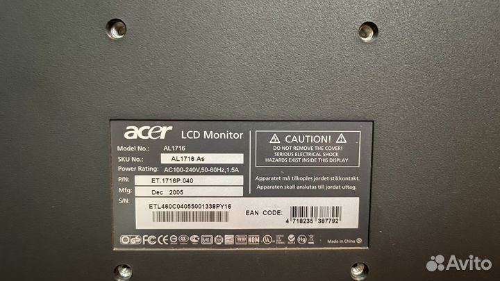 Монитор Acer