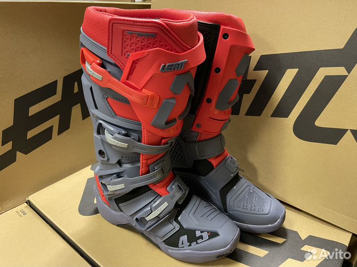 Мотоботы Leatt Boots 4.5 V23 Red