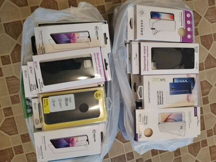 Чехлы, плёнки, защитные стекла для телефонов