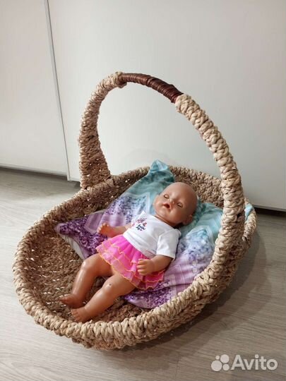 Корзина плетенная