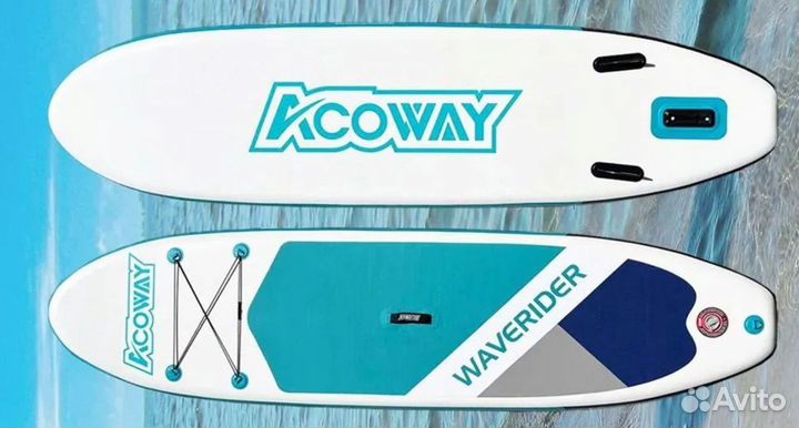 Сапборд сап борд sup surf Acoway Blue