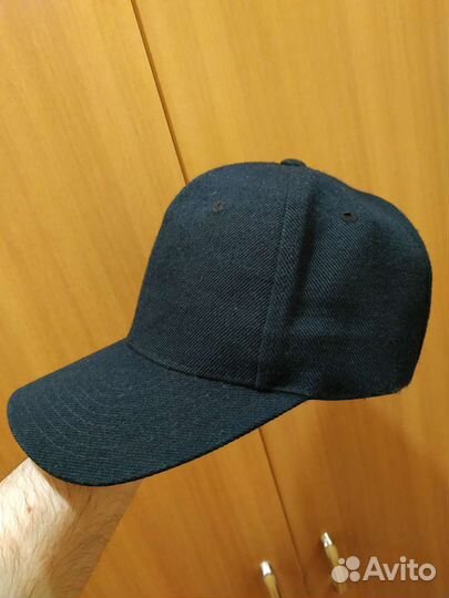 Бейсболка черная